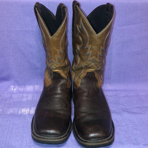 Used Men’s Noble Outfitters Western Work Boots Size 9R - Picture 3 of 14
